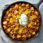 Cheesy Taco Potato Skillet : One-Pan Comfort Food Magic