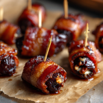 Bacon-Wrapped Dates (Sweet, Salty, and Seriously Addictive)