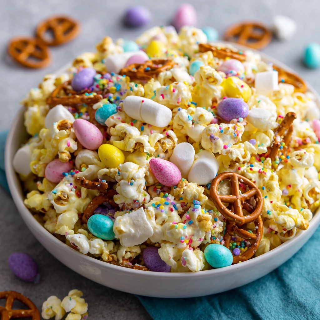 Bunny Bait Snack Mix : Sweet & Crunchy Easter Treat