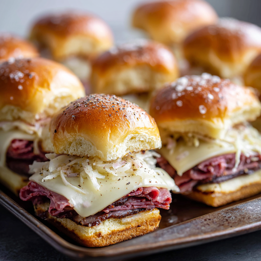 Mini Corned Beef Sliders