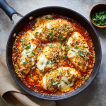 One-Pan Chicken Parmesan Skillet : Easy, Crispy, and Mess-Free