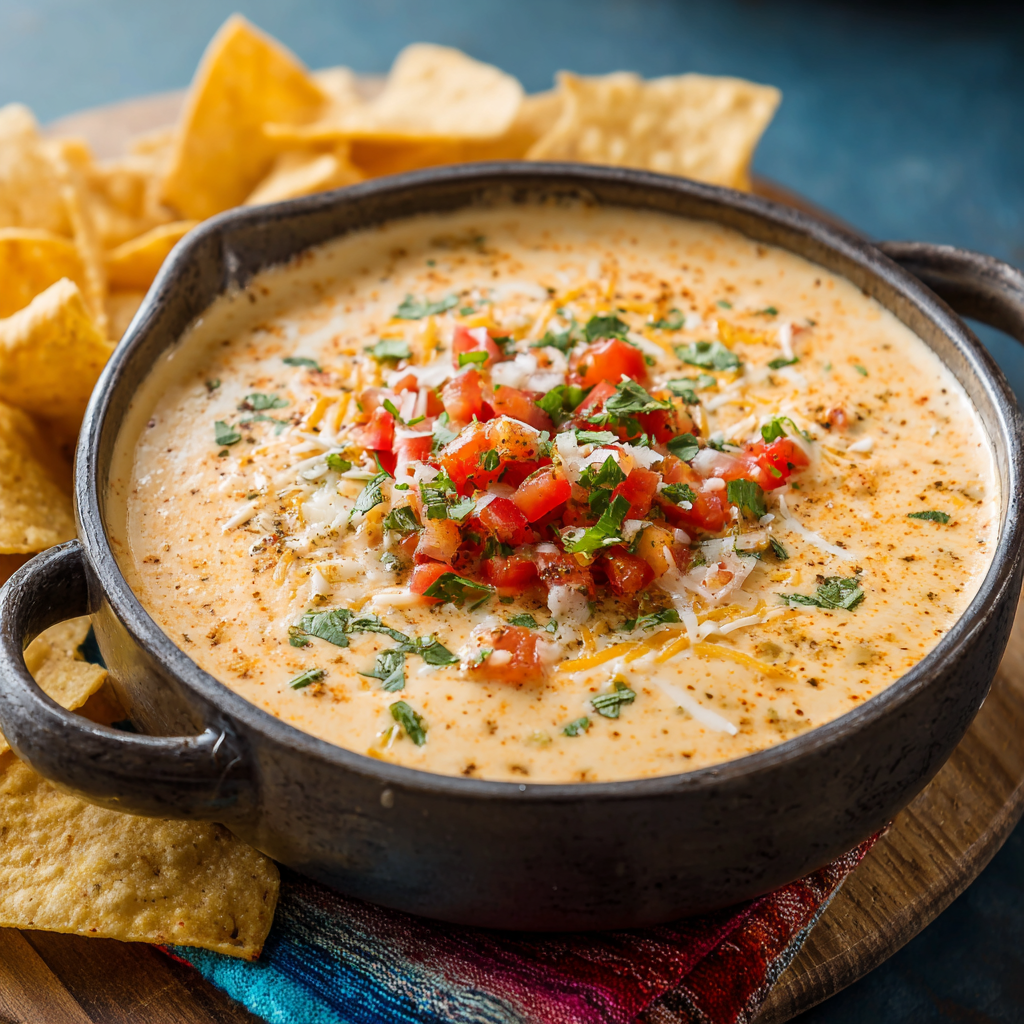 Mexican Cheese Dip : Creamy, Spicy Queso in Minutes
