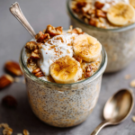Overnight Banana Bread Chia Pudding (Dairy-Free, Gluten-Free & Meal Prep Friendly)