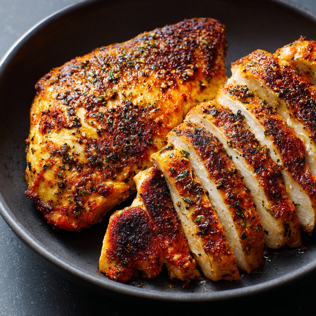 Crispy-Edge Chicken Breast : Hard Sear for the Perfect Juicy Bite