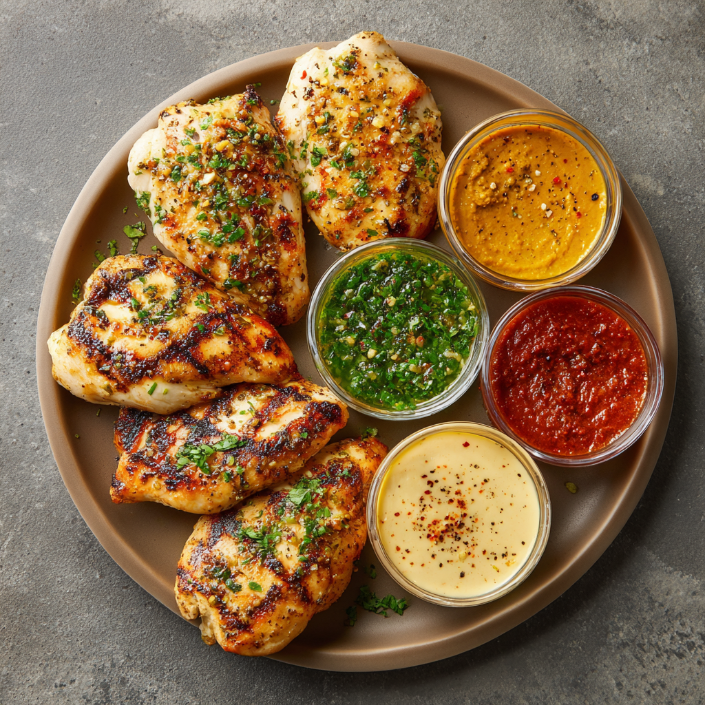 Chicken Breast Sauce Flight : 5 Irresistible Sauces to Elevate Your Chicken