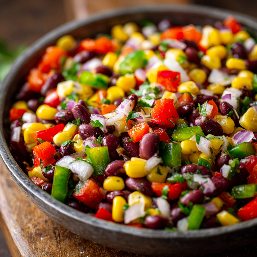 Cowboy Caviar : Colorful, Zesty & Totally Addictive Bean Salad