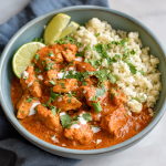 Healthy Butter Chicken Bowl : Spice-Forward, Creamy, and Lightened-Up