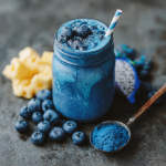 Blue Spirulina Protein Smoothie