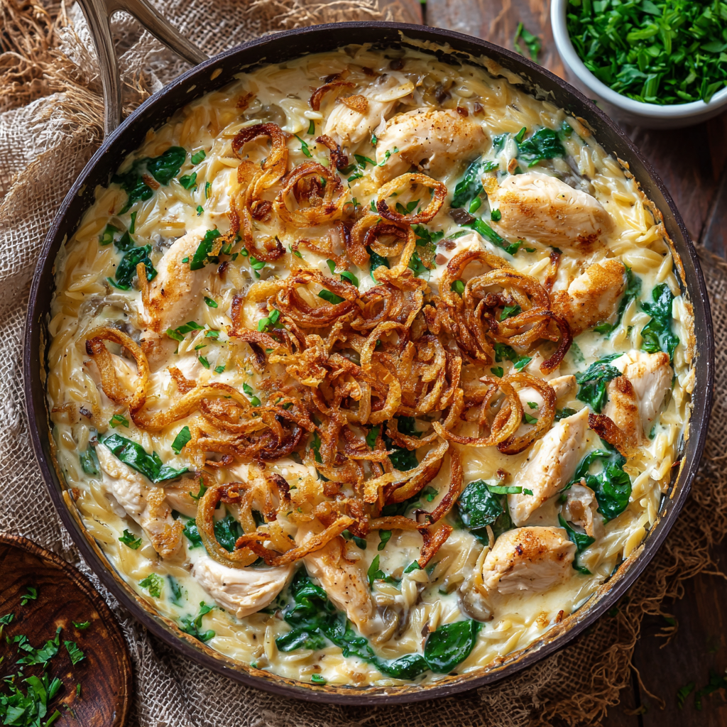 Monterey Chicken One-Pan Orzo