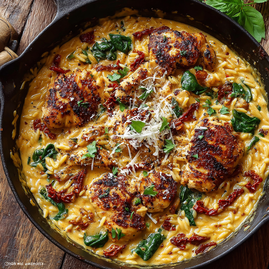 One-Pan "Marry Me" Chicken Orzo