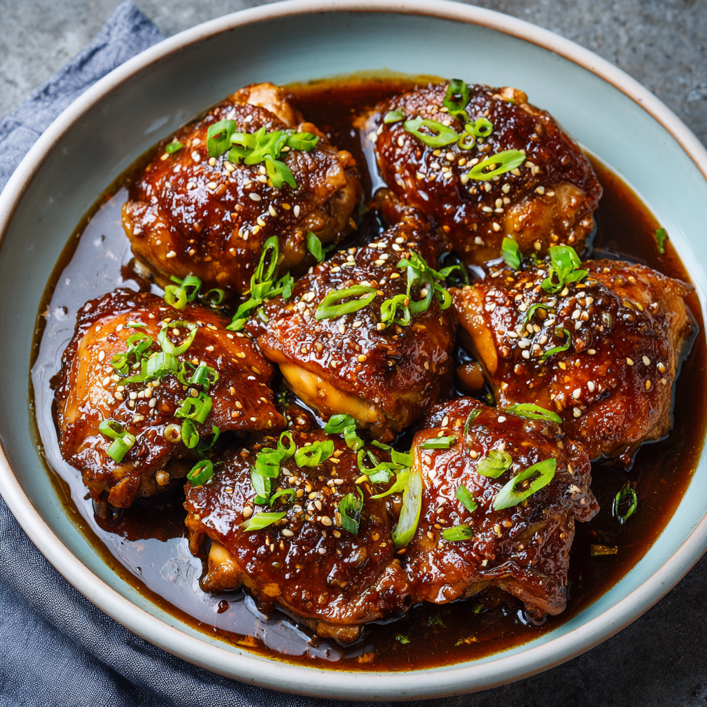 Slow Cooker Honey Garlic Chicken