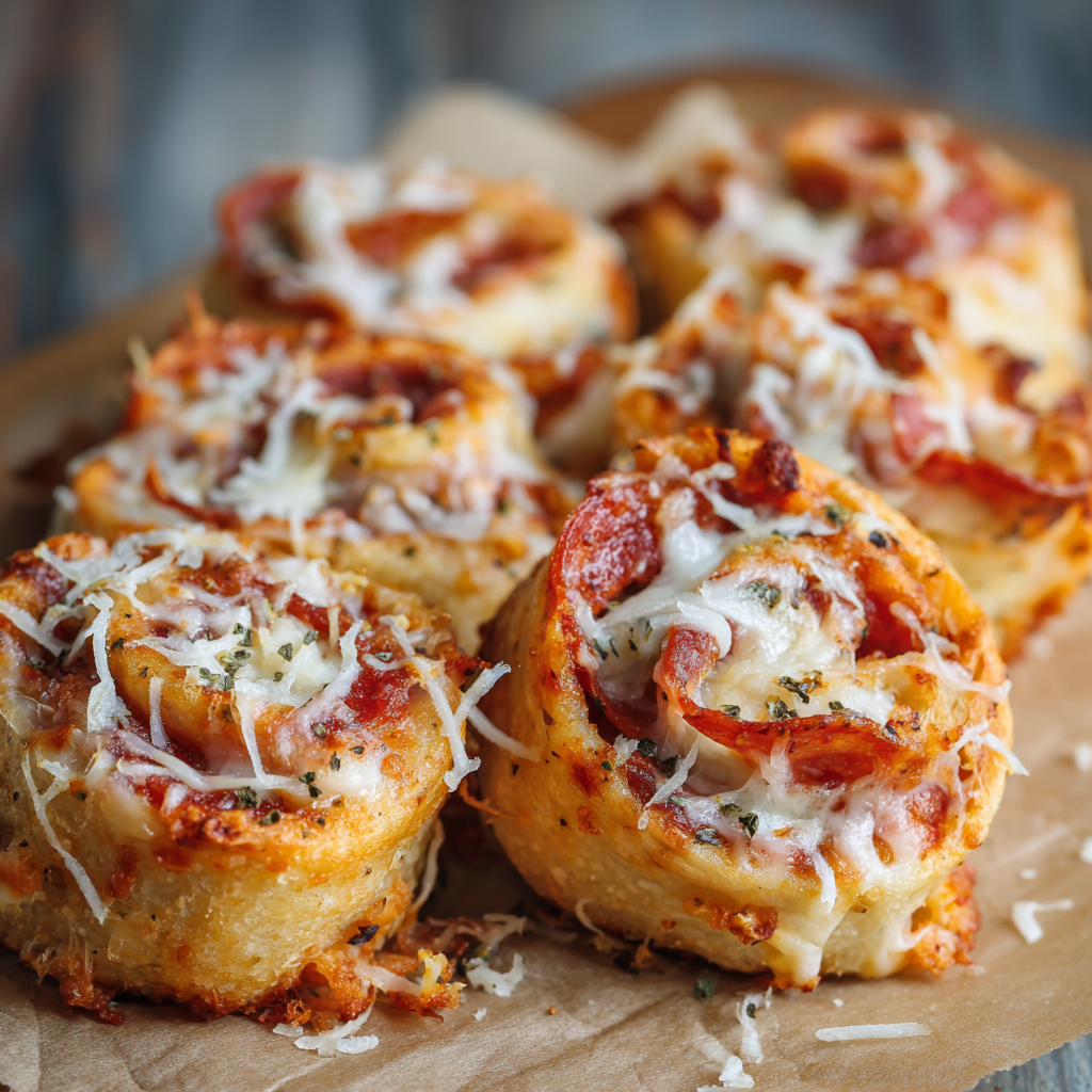 Low Carb Pizza Rolls