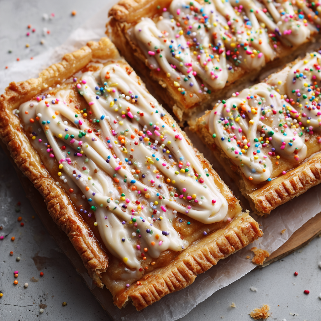 Maple Bourbon Pop-Tart Slab Pie