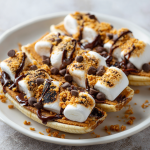 Air Fryer S’mores Banana Boats