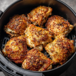 Crispy Air Fryer Chicken Thighs