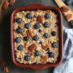 Blueberry Baked Oatmeal