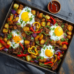 Smoky BBQ Beef Breakfast Hash Boxes