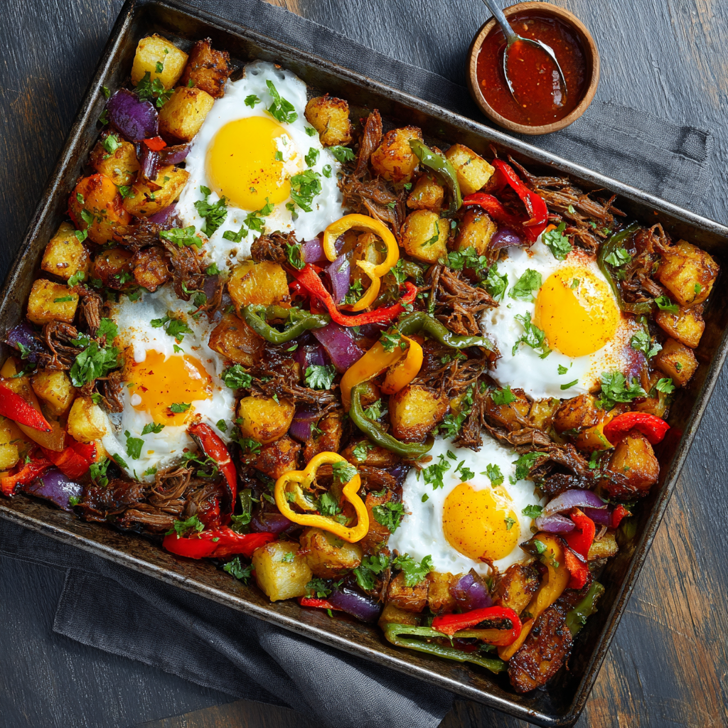Smoky BBQ Beef Breakfast Hash Boxes