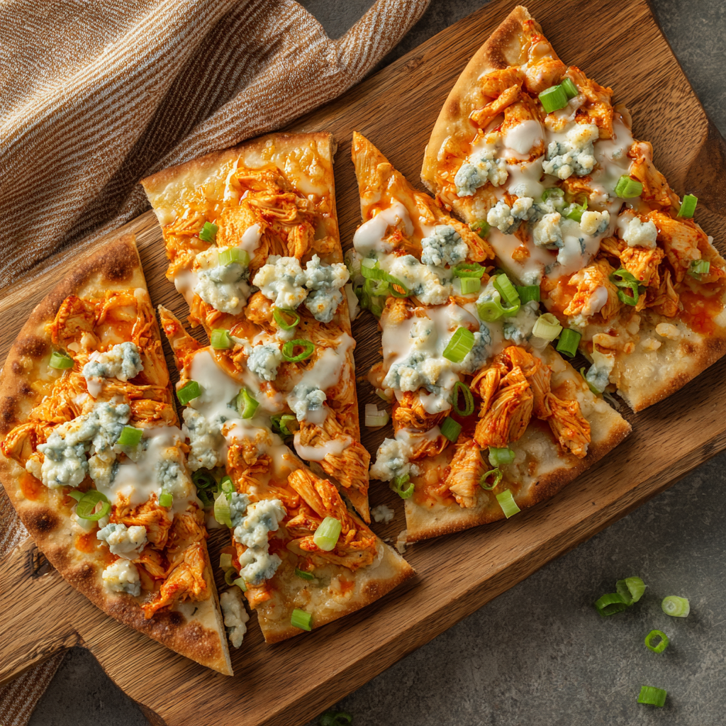 Buffalo Chicken Flatbread