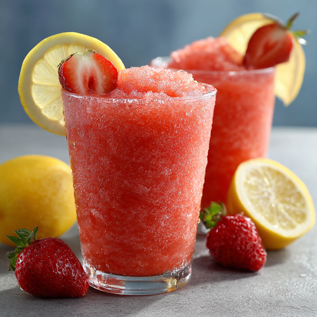 Strawberry Lemonade Slush