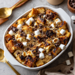 Campfire S’mores Bread Pudding