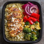 Veggie-Packed Chicken & Quinoa Meal Prep