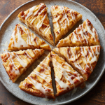 Apple Slices with Vanilla Glaze