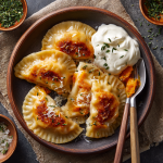 Sweet Potato Fontina Pierogies
