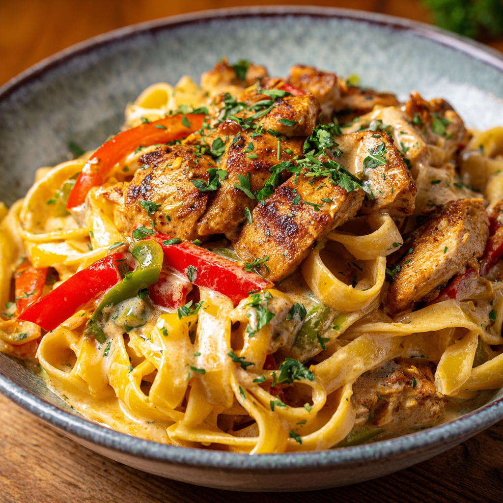 Creamy Cajun Chicken Pasta
