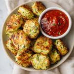 Cheesy Zucchini Tots