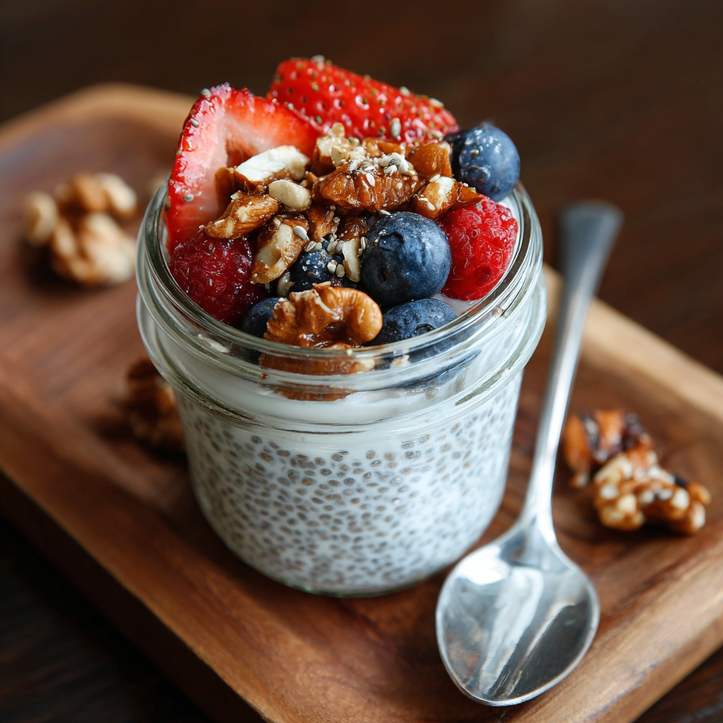 Simple Overnight Chia Pudding