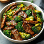 Keto Low Carb Beef and Broccoli