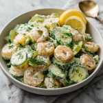 Creamy Cucumber Shrimp Salad