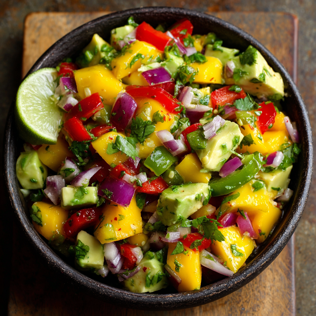 MANGO AVOCADO SALSA