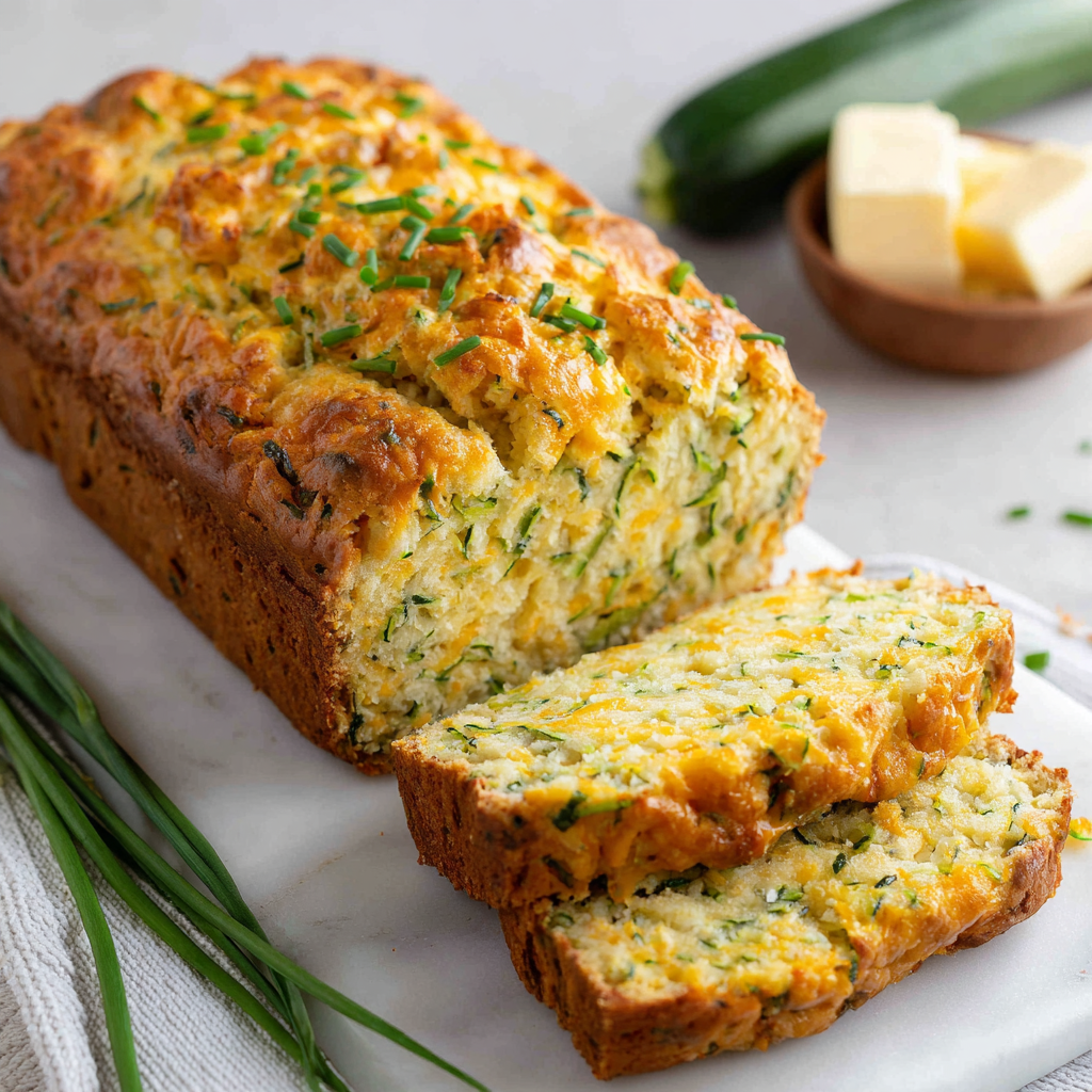 Zucchini Cheese Bread