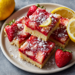 Strawberry-Lemonade Bars