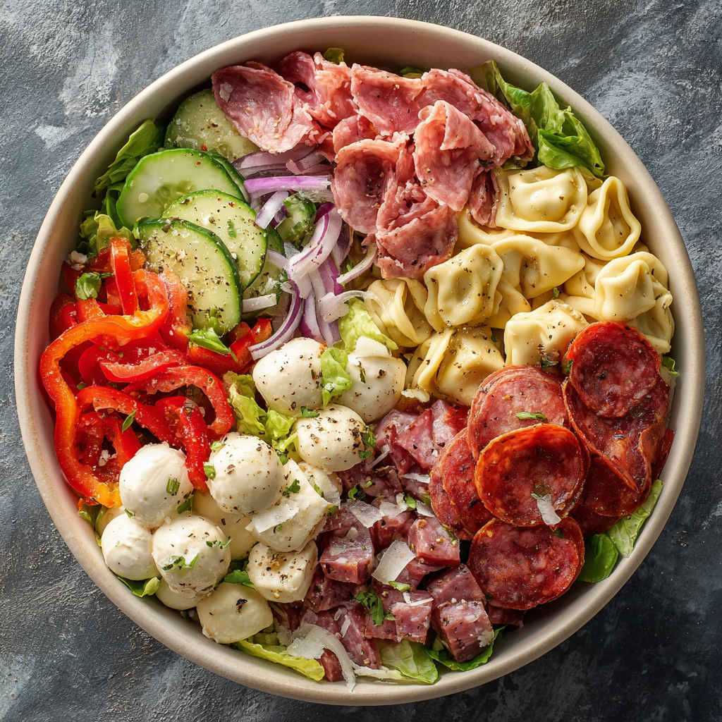 Italian Sub Salad, Two Ways