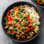 Ground Turkey Stir Fry Meal Prep