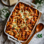Baked Ziti with Meat Sauce
