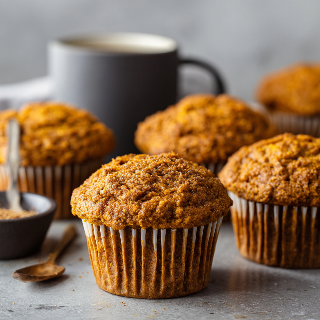 Healthy Pumpkin Muffins