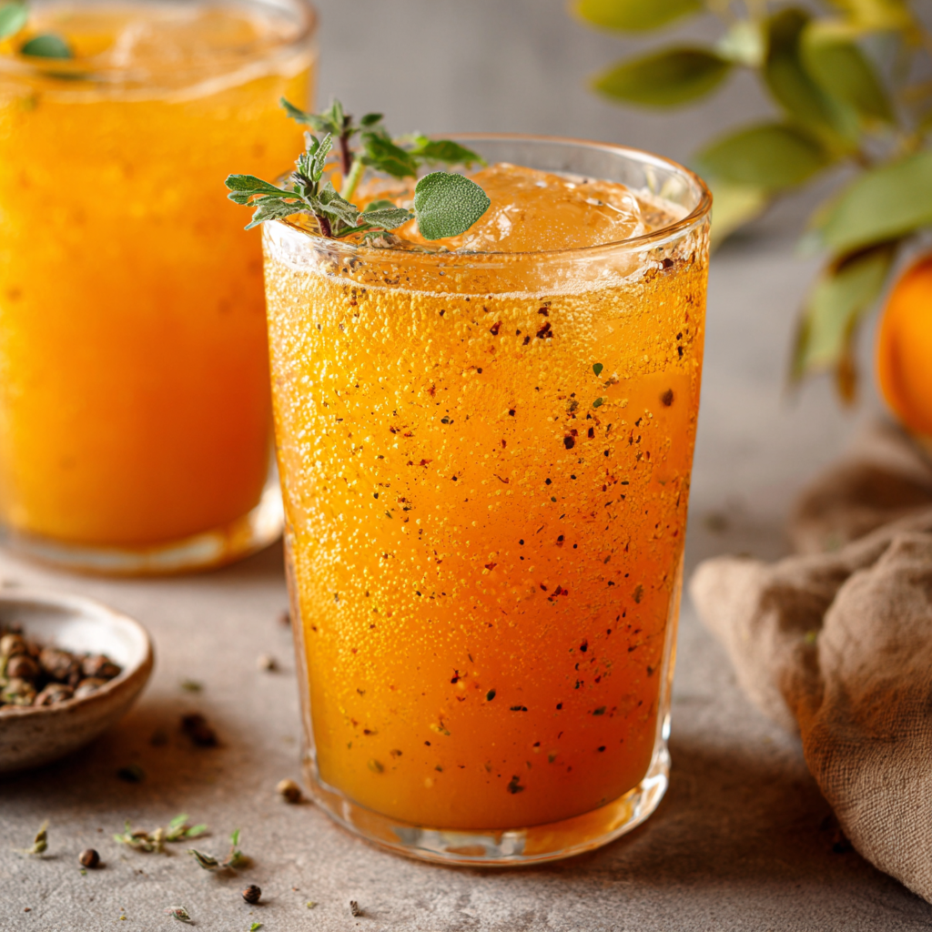 Pumpkin Apple Sparkling Shrub