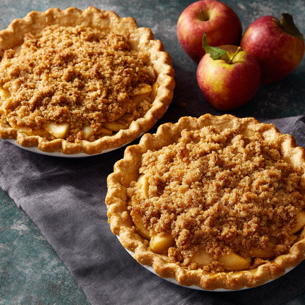 Apple Crumble Pie