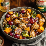 Roasted Chicken Sausage & Veggie Power Bowl