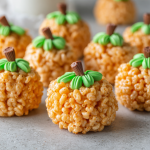 Pumpkin Patch Rice Krispie Treats