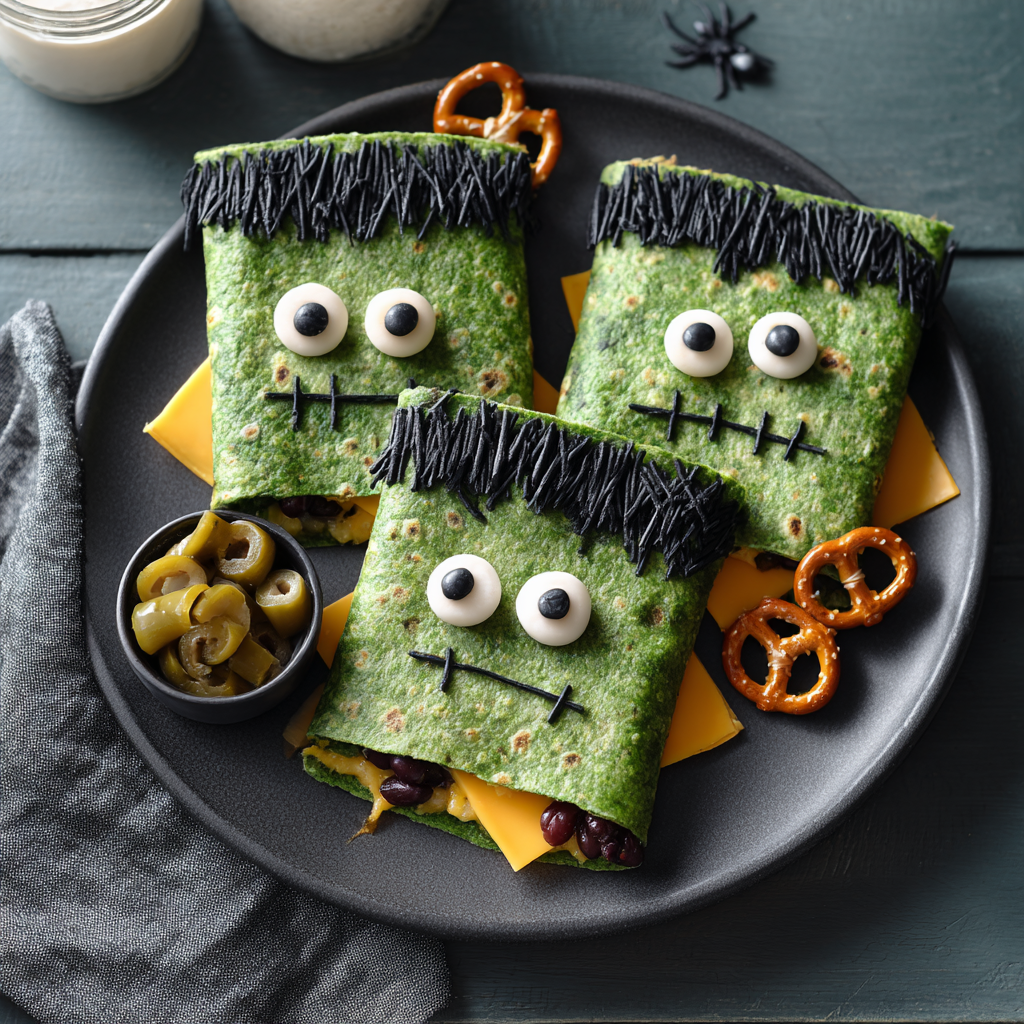 Frankenstein Quesadillas
