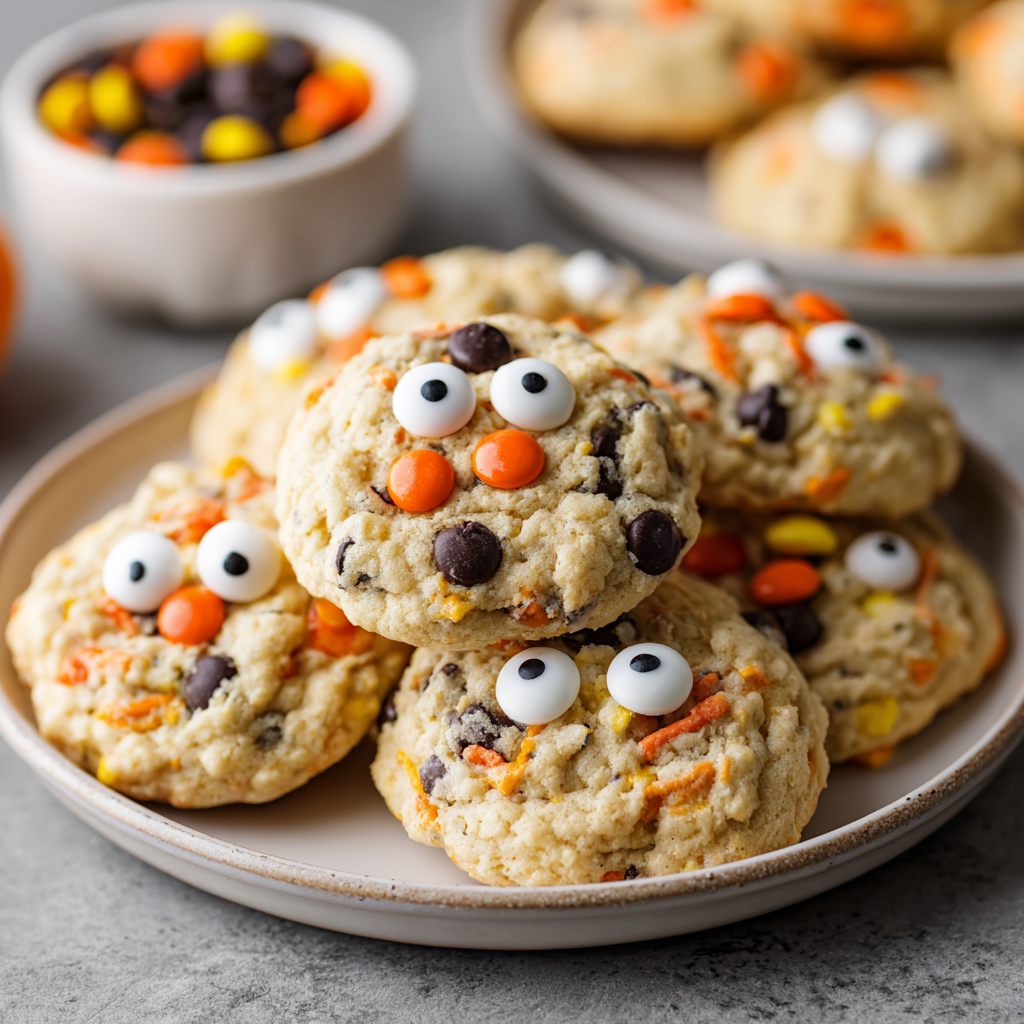 “Pudding” Halloween Cookies