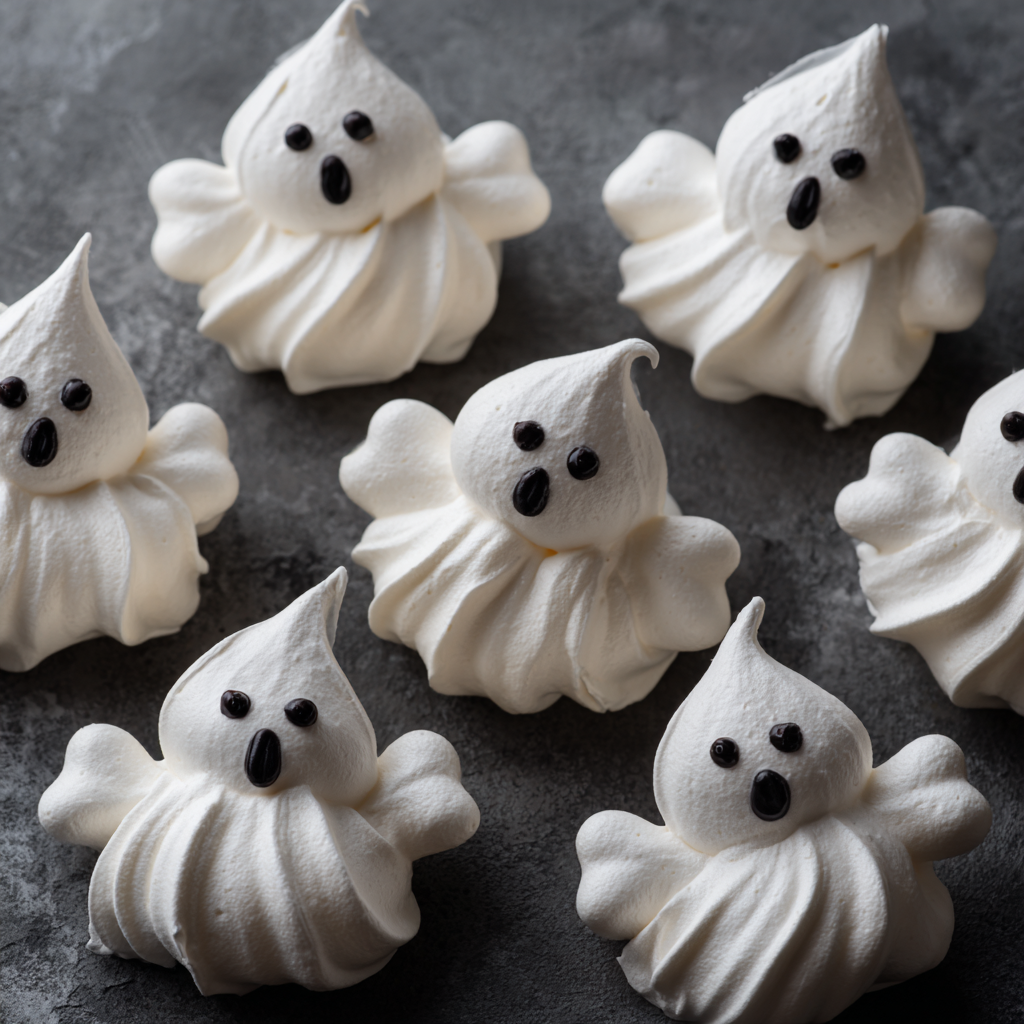 Meringue Bones & Ghosts