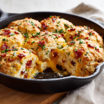Cast‑Iron Loaded Breakfast Biscuits