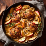 Spiced Chicken with Apples