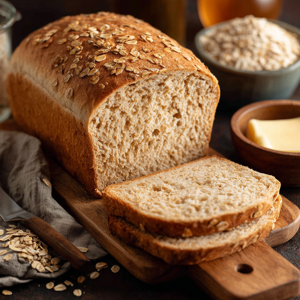 Soft Oatmeal Bread